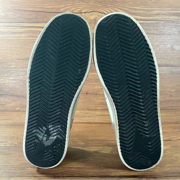 Golden Goose ‘Stardan’ White Leather Sneakers Women’s Size 38 (8) Shoes - Picture 8 of 12